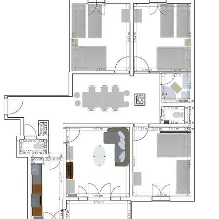 Cosy Flat, All Is Within Working Distance Апартаменты *